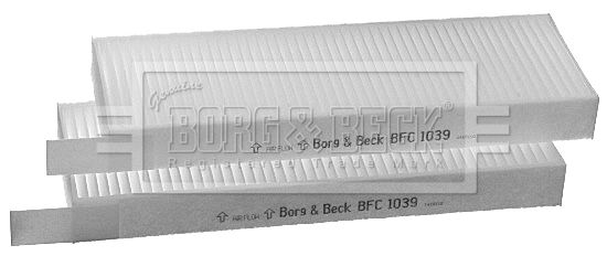 BORG & BECK filtras, salono oras BFC1039